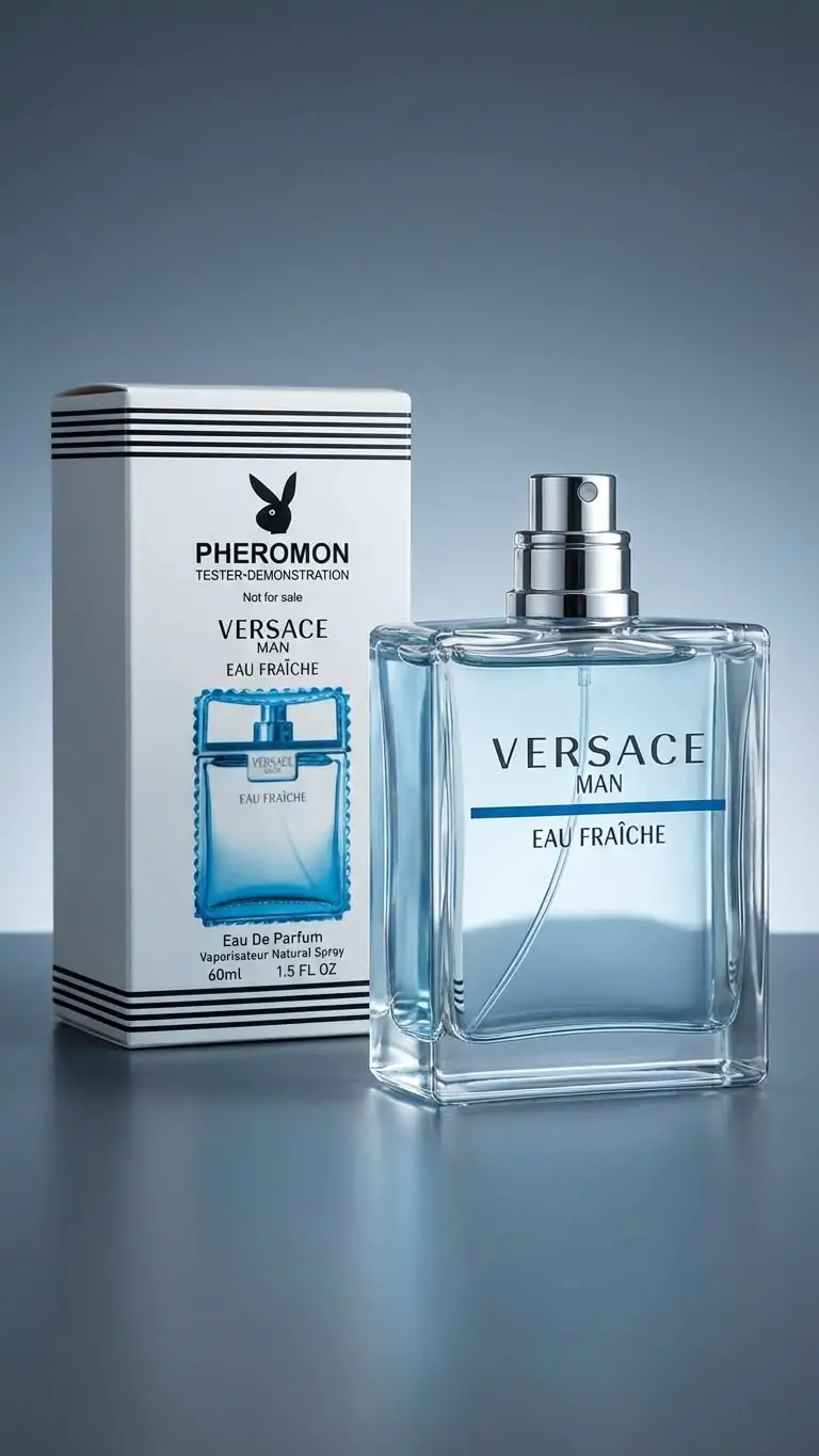 ЧОЛОВІЧІ ПАРФУМИ З ФЕРОМОНОМ Versace Mаn Eau Fraiche 60 ML