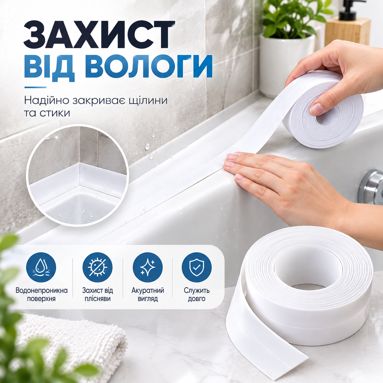 Самоклеюча герметизуюча стрічка FILLIN