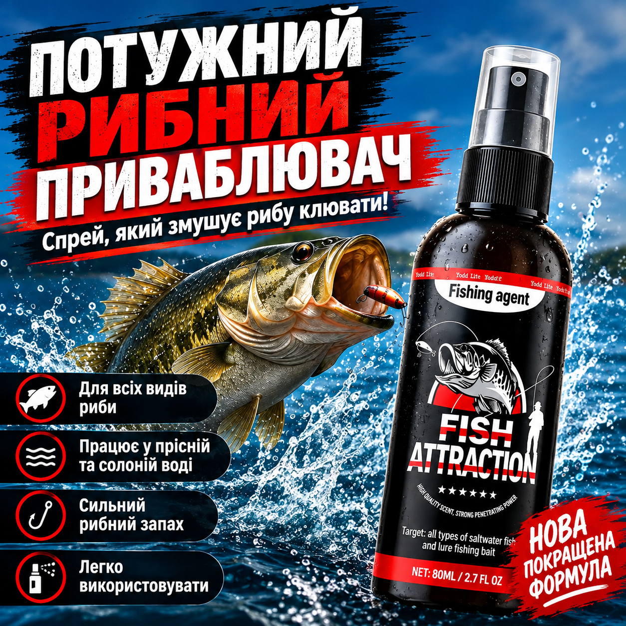 Концентрований спрей-атрактант