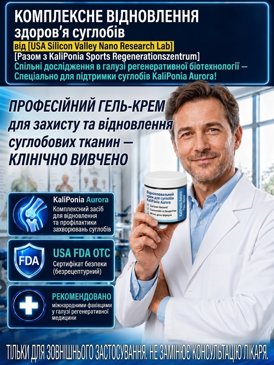 Відновлювальний крем-гель для суглобів KaliPonia Aurora