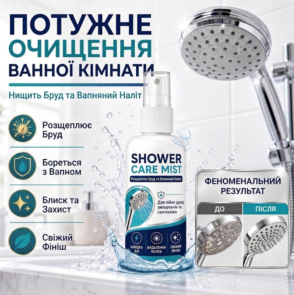 Універсальний спрей від нальоту та бруду